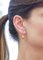 12 Karat Retro Pearl Rose Gold Earrings, Set of 2, Image 5