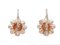 12 Karat Retro Perle Roségold Ohrringe, 2er Set 3