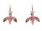Rose Gold and Silver Fly Shape Earrings, Set of 2 3