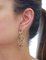 12 Karat Retro Rose Gold Earrings, Set of 2 6