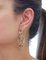 12 Karat Retro Rose Gold Earrings, Set of 2, Image 6