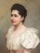 Porträt der Gräfin Carrobio, 1910er, Pastell auf Leinwand, gerahmt 4