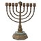 Antiker traditioneller jüdischer Kerzenhalter, 1940er 1
