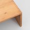 Tavolo basso Dada Est in legno di quercia massiccio di Le Corbusier, Immagine 3