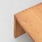 Tavolo basso Dada Est in legno di quercia massiccio di Le Corbusier, Immagine 4