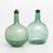 Antique French Demijohn Glass Bottles, Barcelona, 1950s, Set of 2, Image 2