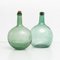 Antique French Demijohn Glass Bottles, Barcelona, 1950s, Set of 2 3