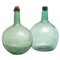 Antike französische Demijohn Glasflaschen, Barcelona, 1950er, 2er Set 1