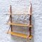20th Century Miquel Milan Wood and Leather Shelf 3