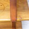 20th Century Miquel Milan Wood and Leather Shelf 15