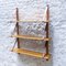 20th Century Miquel Milan Wood and Leather Shelf, Image 2