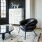 Black Grasso Armchair by Stephen Burks for Bd 3