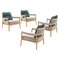 Dine Out Armchair by Rodolfo Dordoni for Cassina, Set of 4 1