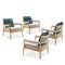 Dine Out Armchair by Rodolfo Dordoni for Cassina, Set of 4 2