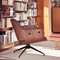 Plywood Walnut Leather Low Lounger Armchair by Jaime Hayon 13