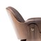 Niedriger Lounger Armlehnstuhl aus Schichtholz & Nussholz von Jaime Hayon 7