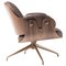 Plywood Walnut Leather Low Lounger Armchair by Jaime Hayon 1