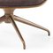 Plywood Walnut Leather Low Lounger Armchair by Jaime Hayon 12