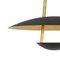 Black Brass Satellite 40 Ceiling Lamp by Johan Carpner for Konsthantverk 5