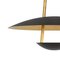 Black Brass Satellite 40 Ceiling Lamp by Johan Carpner for Konsthantverk, Image 5