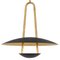 Black Brass Satellite 40 Ceiling Lamp by Johan Carpner for Konsthantverk 3