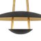 Black Brass Satellite 40 Ceiling Lamp by Johan Carpner for Konsthantverk 4