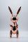 Grand Rabbit Roségold Skulptur von Editions Studio 1