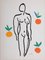 Henri Matisse, Nude Aux Oranges, 1958, Lithograph 1