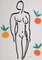 Henri Matisse, Nude Aux Oranges, 1958, Lithograph 3