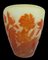 Nancy Glass Paste Vase with Floral Decoration by Émile Galle, Image 3