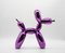 Balloon Dog (Purple) Sculpture by Editions Studio 4