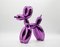 Balloon Dog (Purple) Sculpture by Editions Studio 2