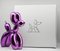 Balloon Dog (Purple) Sculpture by Editions Studio 6