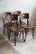 Austrian Bentwood Bistro Chairs by Michael Thonet for Thonet, 1910s, Set of 4 3