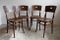 Austrian Bentwood Bistro Chairs by Michael Thonet for Thonet, 1910s, Set of 4 1
