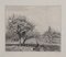 Camille Pissarro, An Orchard in Louveciennes, 1873, Engraving 1