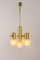 Stunning Sciolari Brass Chandelier, Italy, 1960s, Image 6