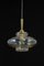 Large Smoked Glass Pendant Light by Peill & Putzler, Germany, 1970s, Image 11