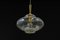 Large Smoked Glass Pendant Light by Peill & Putzler, Germany, 1970s, Image 12