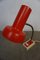 Red Desk Lamp from Sis, 1970s, Image 6