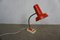 Red Desk Lamp from Sis, 1970s 1