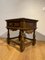 Antique Coffee Table with Drawer in Walnut 5