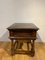 Antique Coffee Table with Drawer in Walnut 6