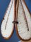 Mid-Century Fan Hängelampe aus Bambus im Stil von Ingo Maurer 7