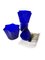 Blue Glass Tulip Vase by Willem Noyons, 1997, Image 5
