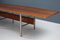 Large Teak and Metal Dining Table from Mobiltecnica Torino, 1970s 7