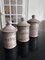 Vallauris Ceramic Pots with Lids, Set of 3 1