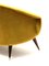 Goldenes Tellus Sofa aus Samt von Folke Jansson für S.M. Wincrantz, 1950er 6