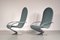 1-2-3 Easy Chairs by Verner Panton for Fritz Hansen, 1970s, Set of 2 2