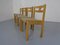 Oak Dining Chairs by Esko Pajamies for Asko, 1960s, Set of 4 3